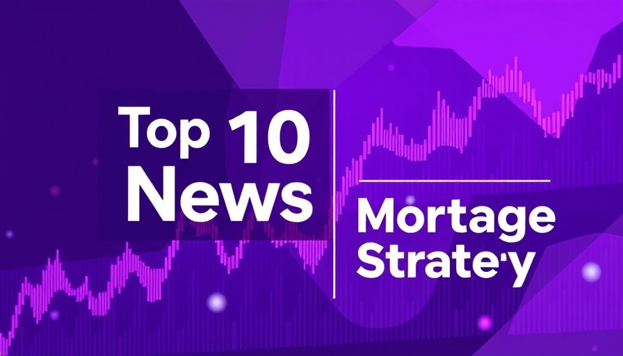 Mortgage rates and inflation UK news update screen with financial data.
