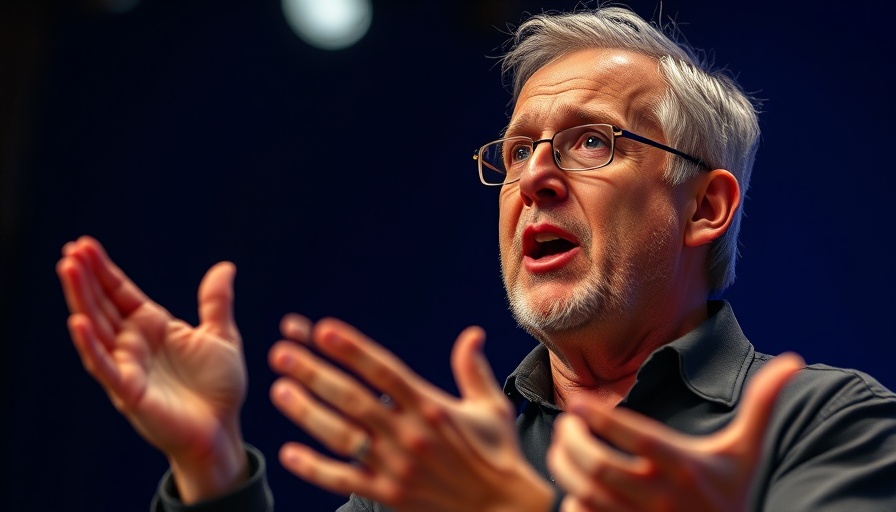 God's NAME Shapes You: Man delivering emotional sermon under spotlight.