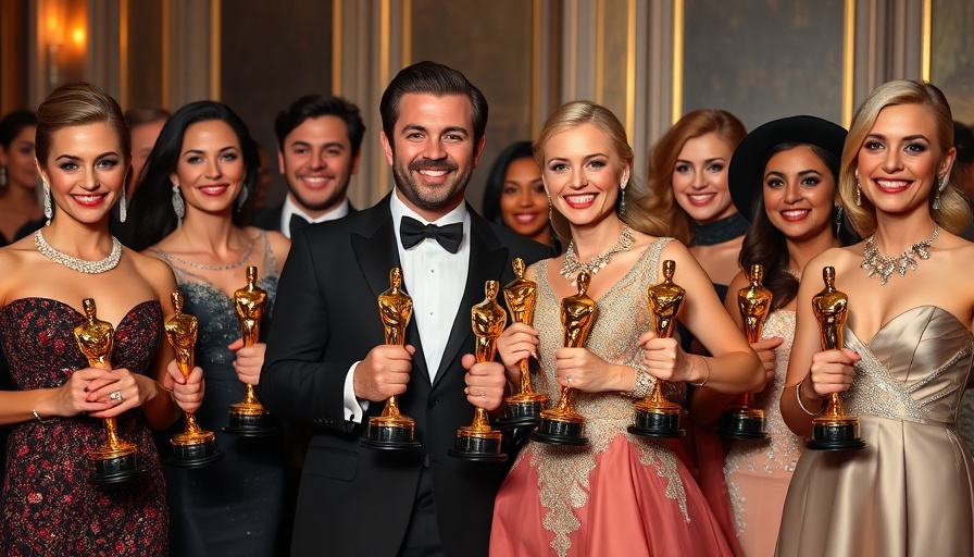 Award winners, Oscar trophies, 2025 Oscars fashion trends.