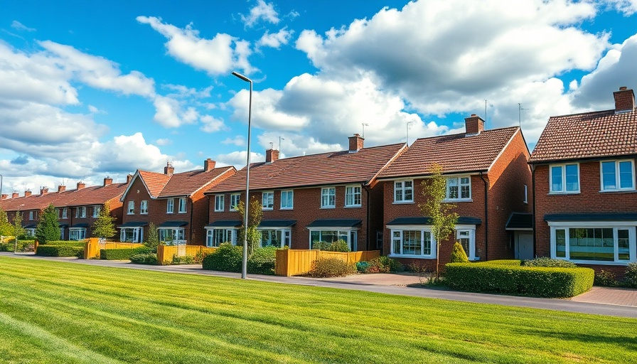 Modern UK neighborhood showcasing housing resilience