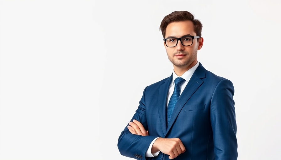 Business professional in blue suit, LiveMore appoints sales director mortgages