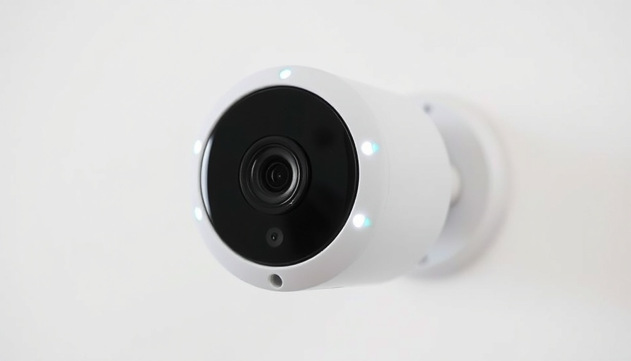 Reolink Duo 3 WiFi camera close-up showing lens and LEDs.