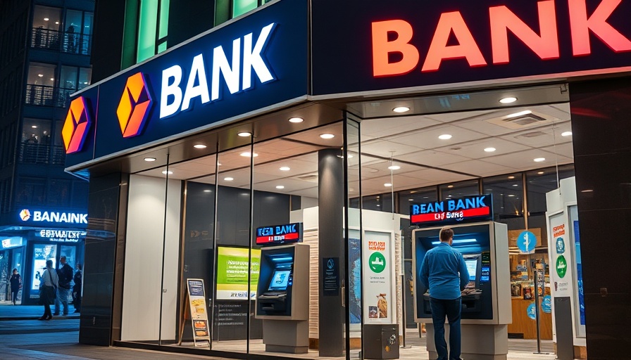 Halifax bank person using ATM, reflecting mortgage rate changes.