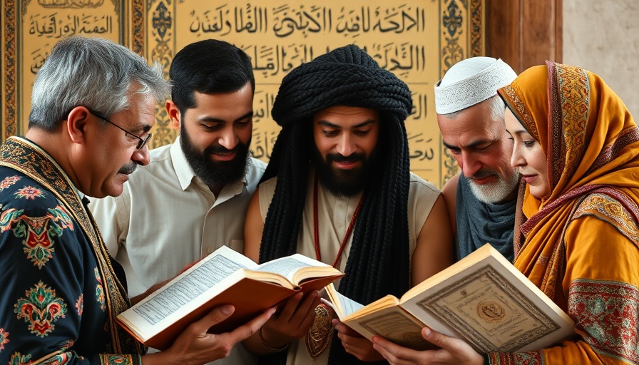 Interfaith dialogue on Jesus and the Qur'an with diverse group.