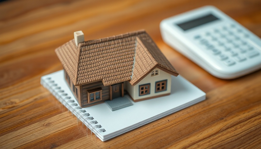 Ceramic house, notepad, and calculator depict reservation agreements in housing reform.