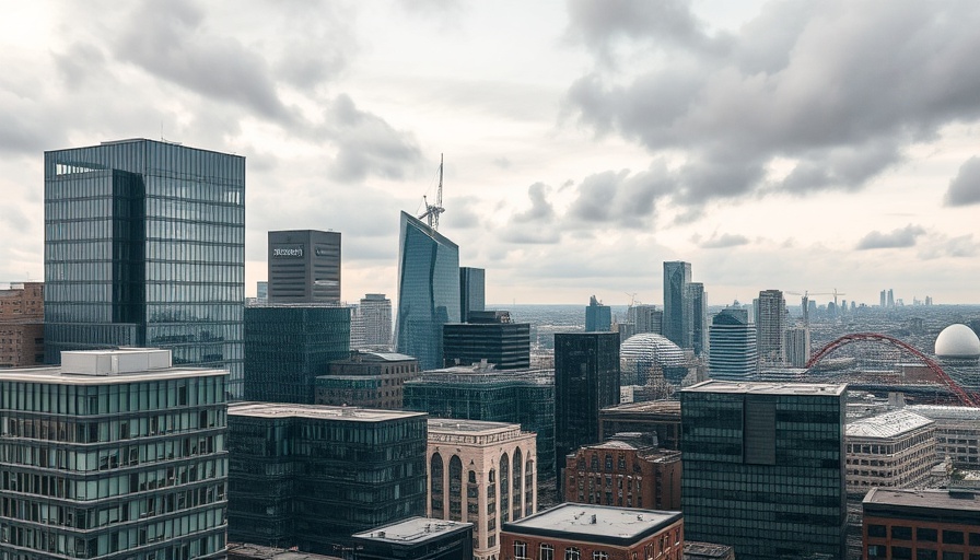 Modern UK cityscape emphasizing the call to abolish leaseholds.