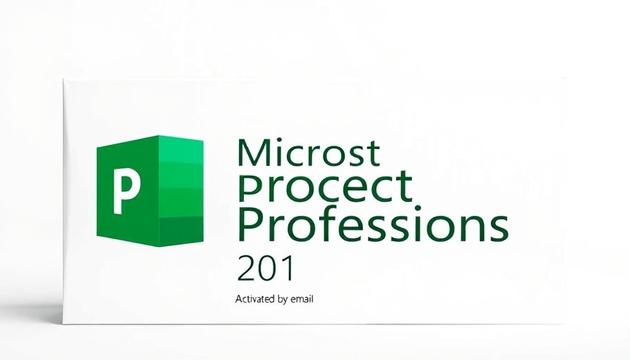 Microsoft Project Pro 2021 box for small businesses
