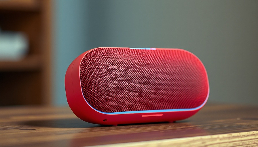 Coral smart speaker representing Google Assistant replacement.