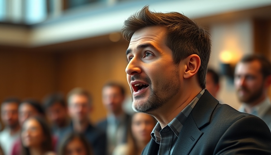 Entrepreneur using voice as a powerful career tool.