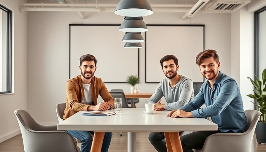 Group of men in an office after Google acquisition of Wiz cybersecurity company.
