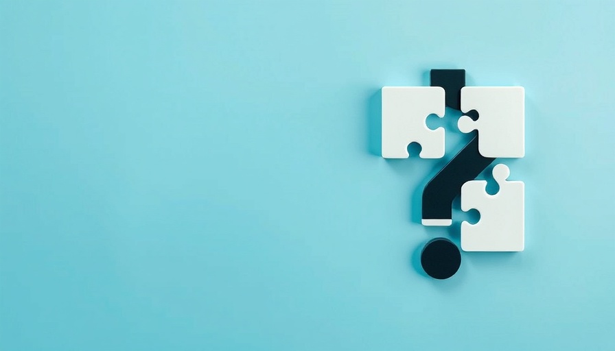 Question mark puzzle representing material information compliance in property listings.