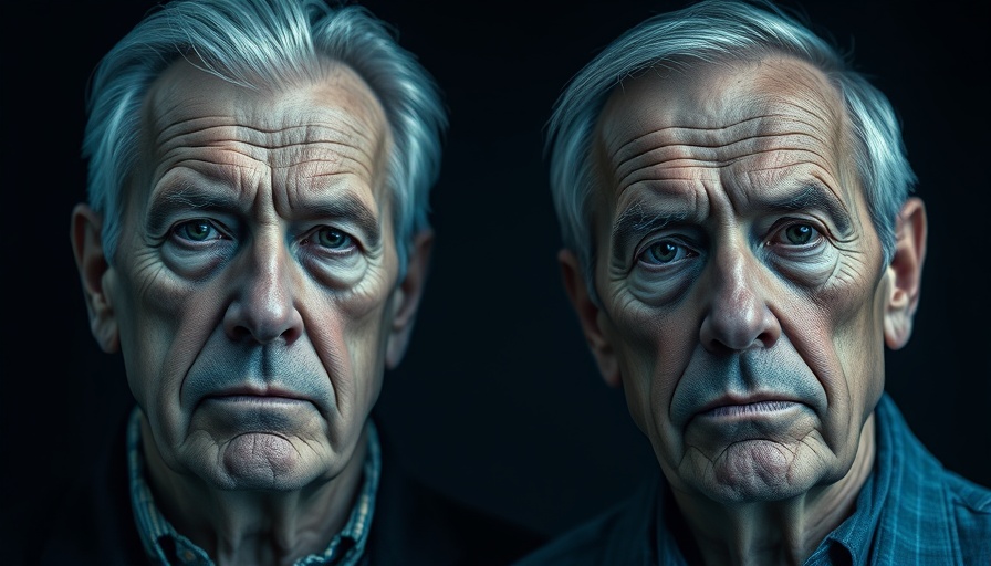 Serious expressions of two older men under contrasting lighting, related to U.S. global health funding cuts.
