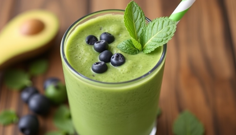Daily Morning Green Smoothie.