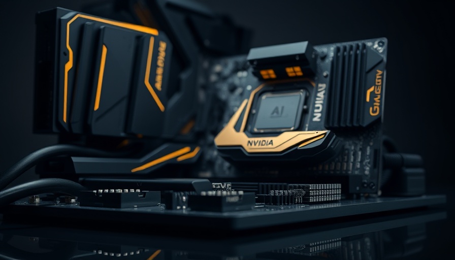 Nvidia AI desktops showcasing motherboard and hardware