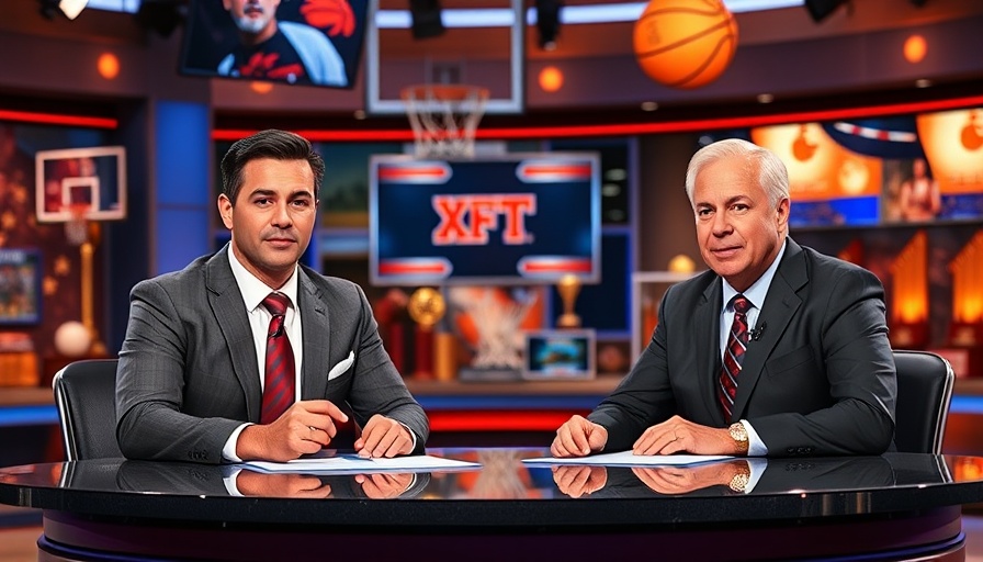 NBA Inside Stuff hosts on set, vibrant studio background.
