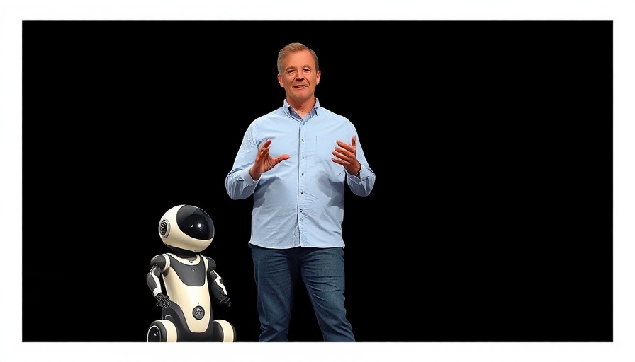 Jensen Huang AI Robotics Engine presentation onstage with robot.