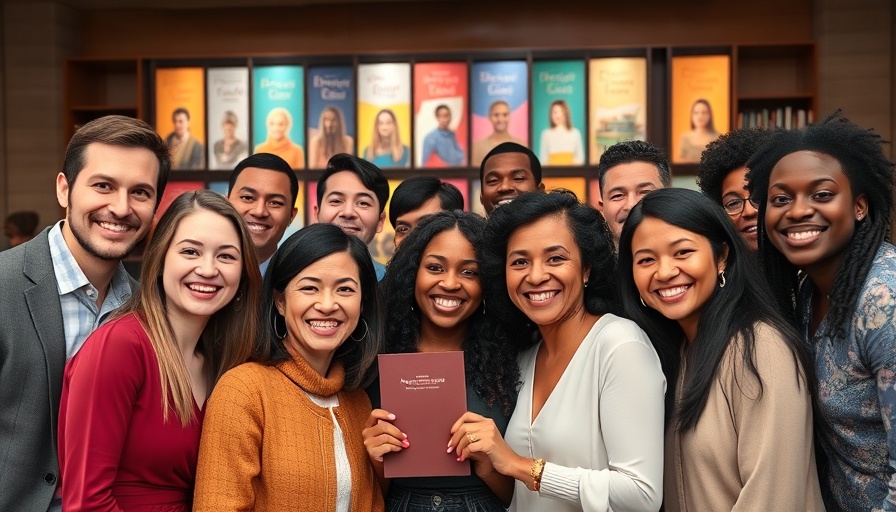 Young Walter Scott Prize award ceremony with diverse group of winners