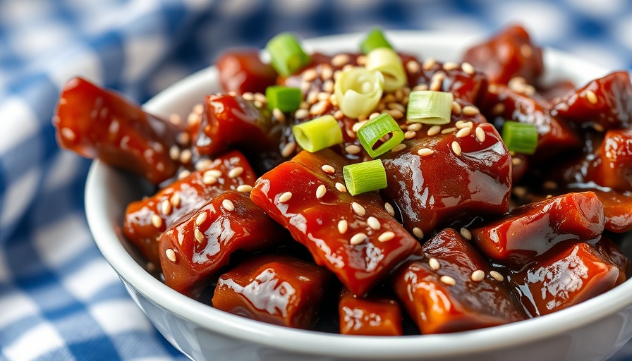 Healthy beef stir-fry in a bowl, perfect for easy dinners for weight loss.