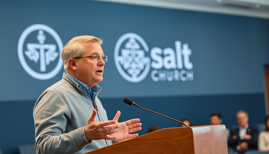 Speaker discussing insights on suffering, related to the Book of Job.