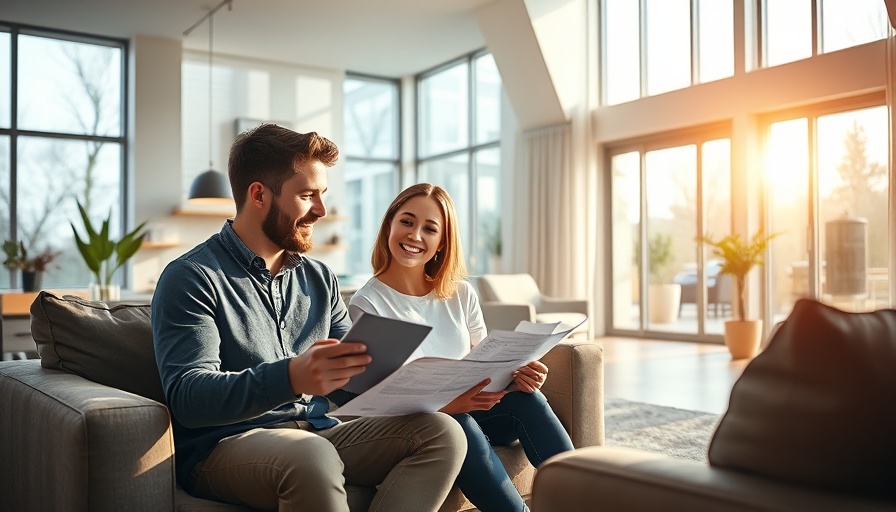 Young couple planning with home improvements loans UK 2023.