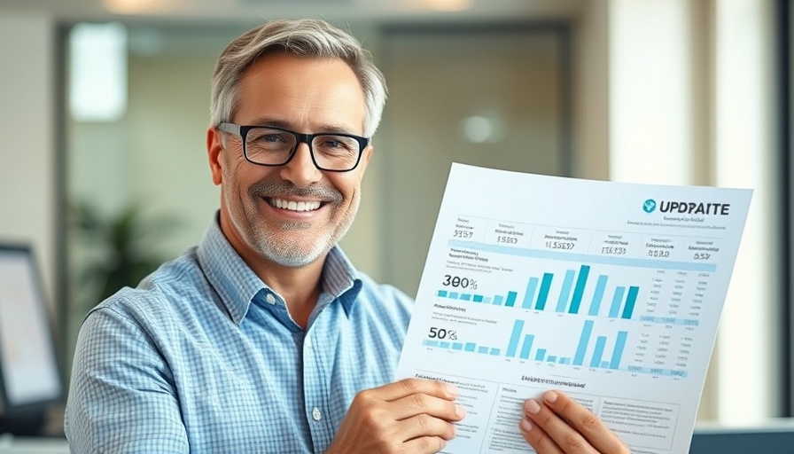 March 2025 savings rates update presenter smiling, indoor setting.
