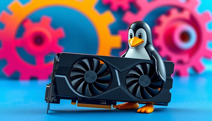 GPU Acceleration in Linux Terminals: graphics card and penguin.
