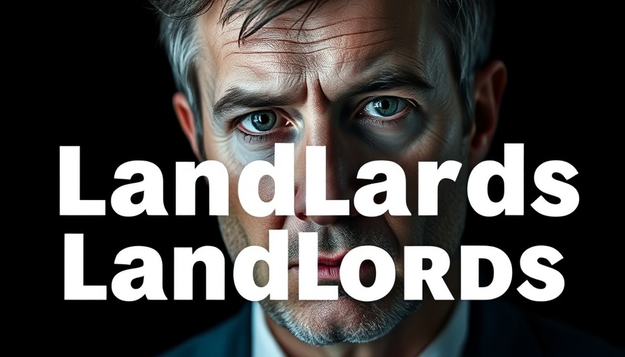 UK rental market changes 2025 text overlay with unknown person's face.