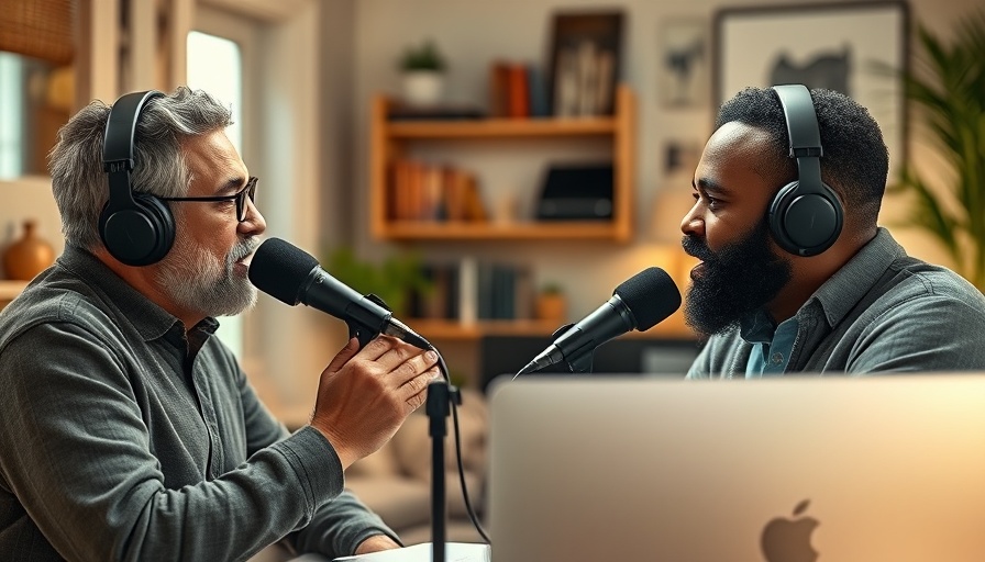 The Bulletin Live Podcast hosts in a virtual studio setup.