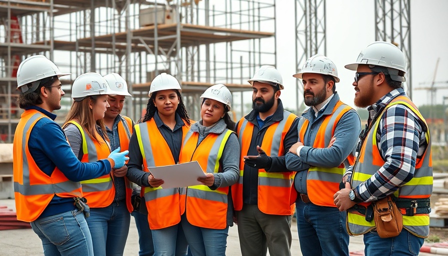 Training session for UK Government's 60000 construction workers.