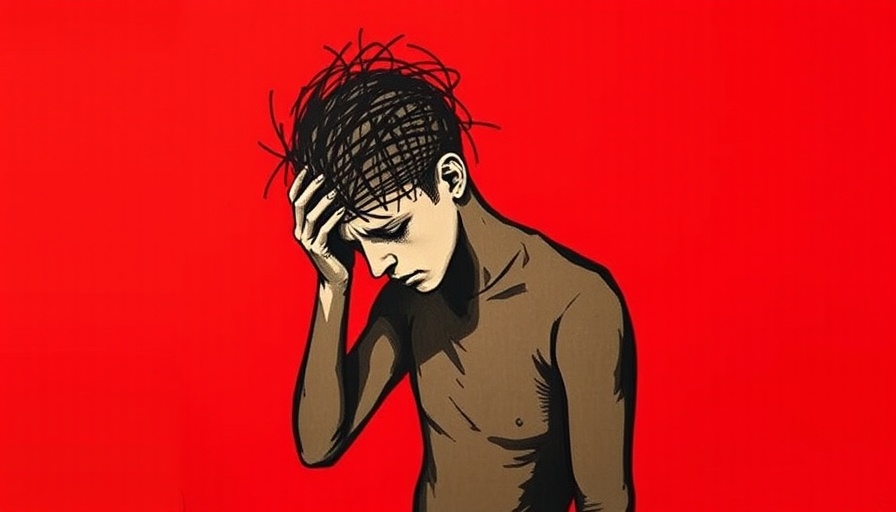 Abstract art illustrating stress and support for pastors.