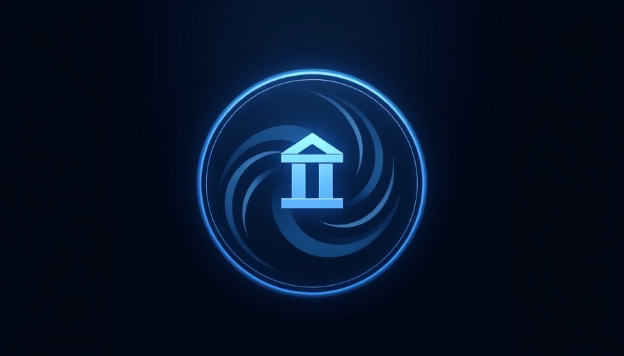 Minimalistic illustration of abstract and bank symbols representing Mercury Raises $300 Million