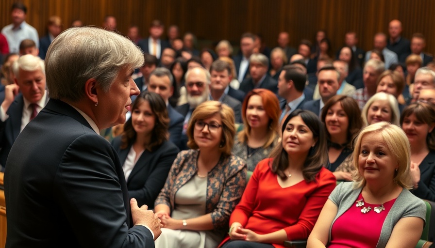 UK Chancellor delivers Spring Statement 2023, engaging audience.