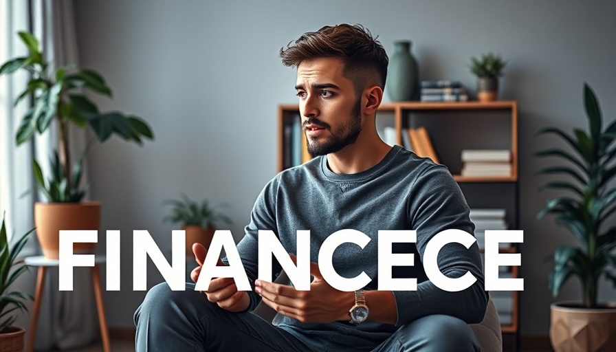 Young man sharing UK Tax Tips in a home office setting.