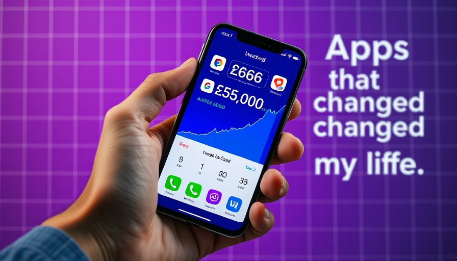 Best investing apps UK displayed on smartphone screen.