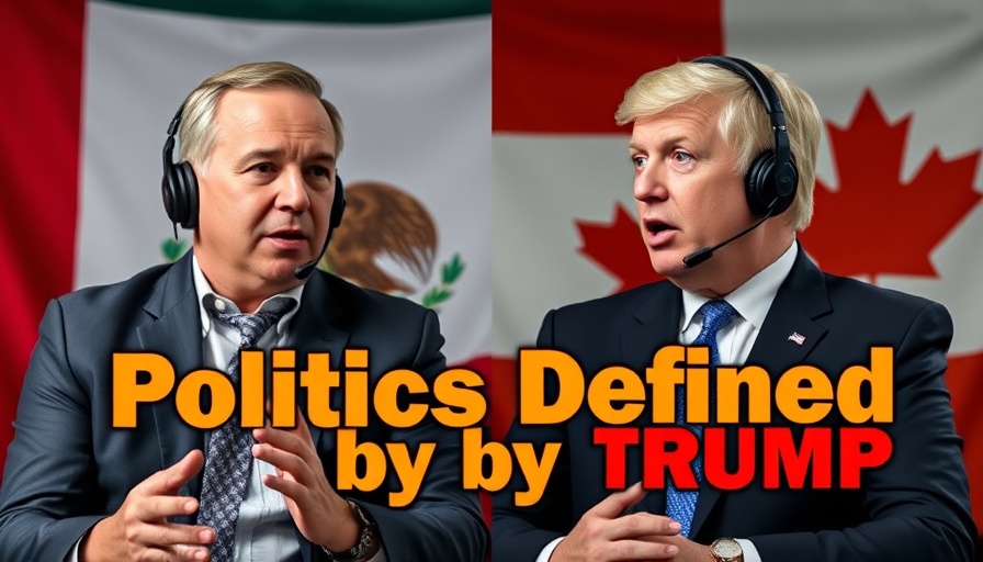 Mexico fights back against Trump theme with political discussion.
