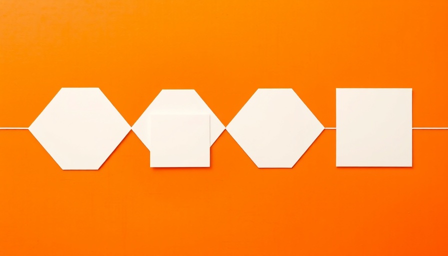 Abstract shapes illustrating MCP LLM connectivity protocol.