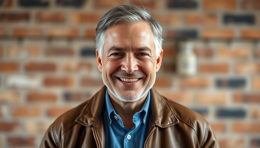 Smiling man in leather jacket for Affordable Certification Solutions.