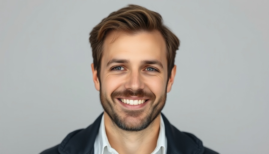Close-up smiling portrait for Jack Black cheeseburger mac n' cheese SEO.