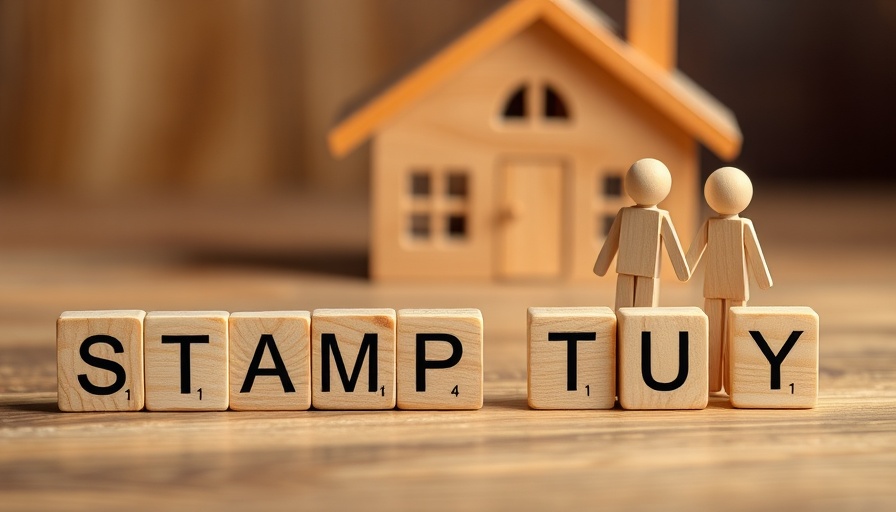 Impact of Stamp Duty deadline illustrated with wooden figures and house.
