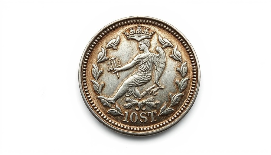 Antique silver coin as a collectibles investment opportunity.