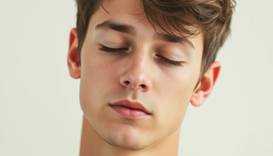 Thoughtful man contemplating investing in ETFs, neutral background.