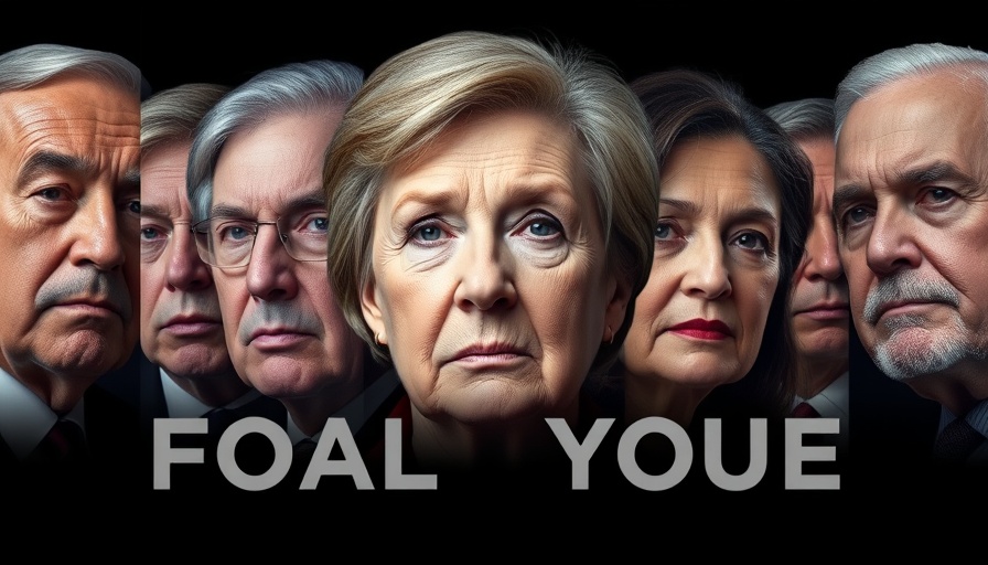 Political figures collage with thematic text, Trump doesn't care about Ukraine.
