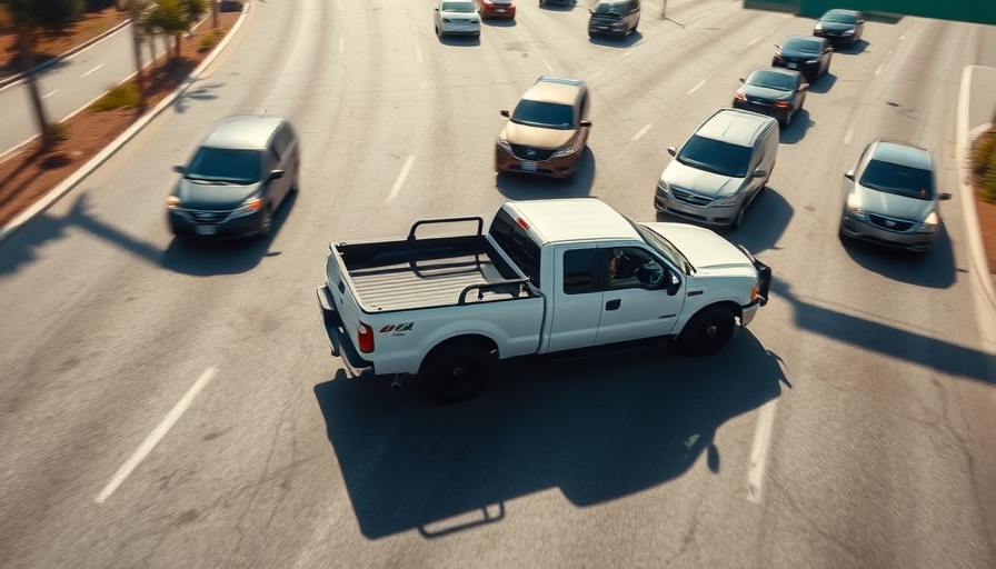 California police chase stolen truck collision on highway.