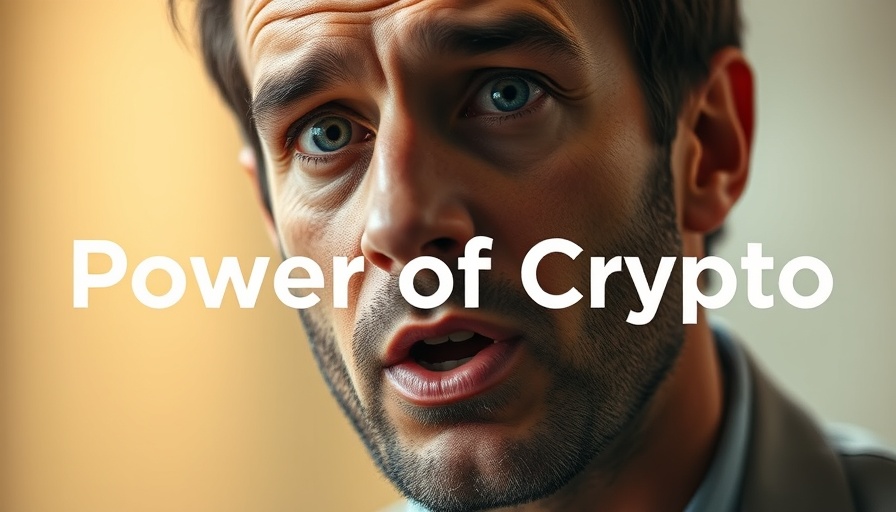 Man discussing crypto, conveying power dynamics.