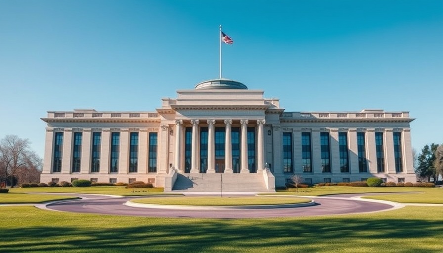 Federal Job Cuts Impact on Healthcare: Large government building front view