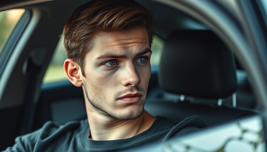 Thoughtful response to being told you're too sensitive, young man in car.