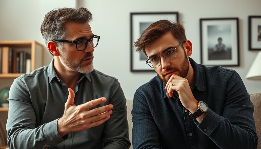 Men discussing Greenland acquisition in virtual chat.