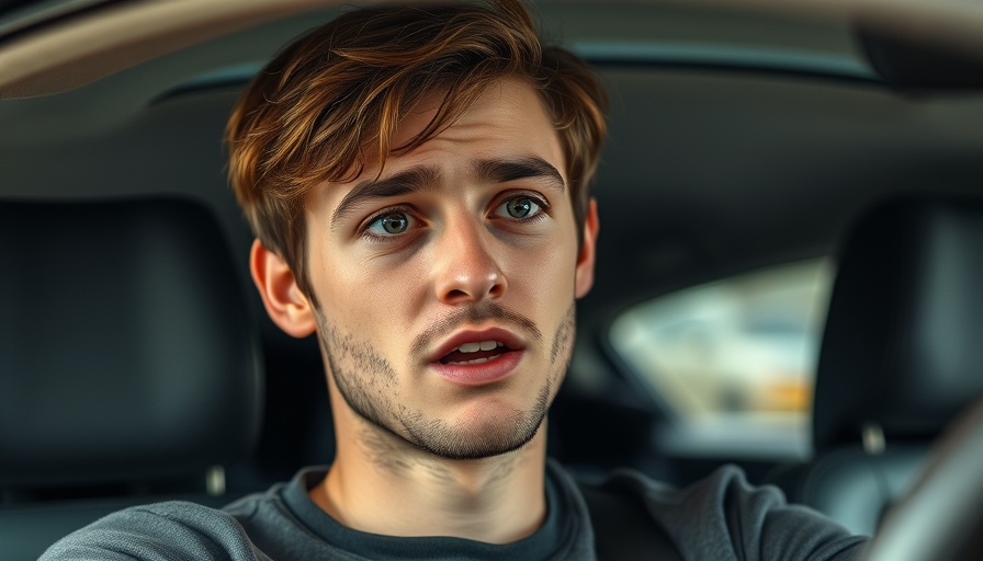 Young man speaking candidly in a car, what to say when they're being petty.