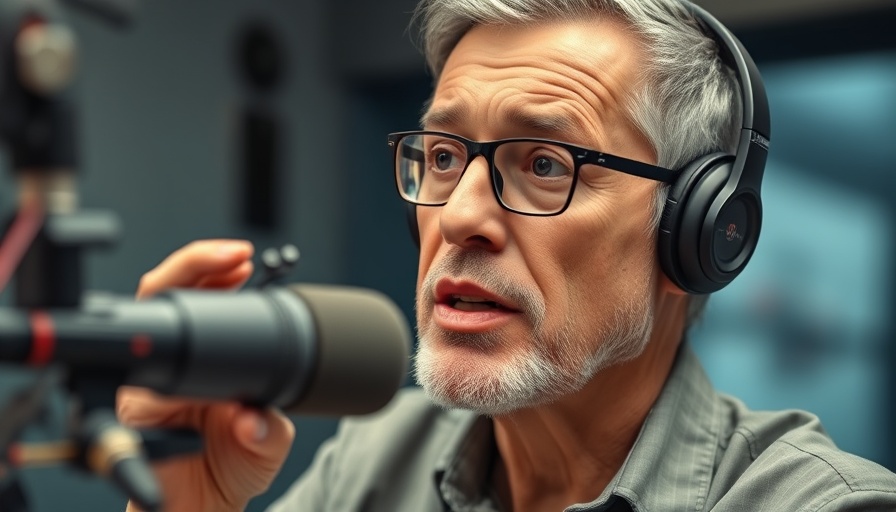 Man discussing in studio with microphones, Why Did God Stay Silent For 400 Years.