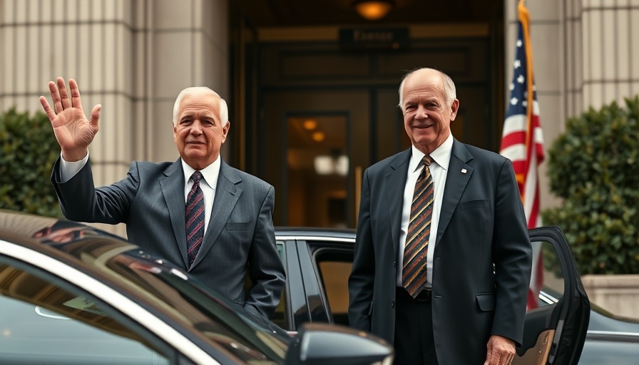 Netanyahu White House Visit Impact with two leaders in suits.
